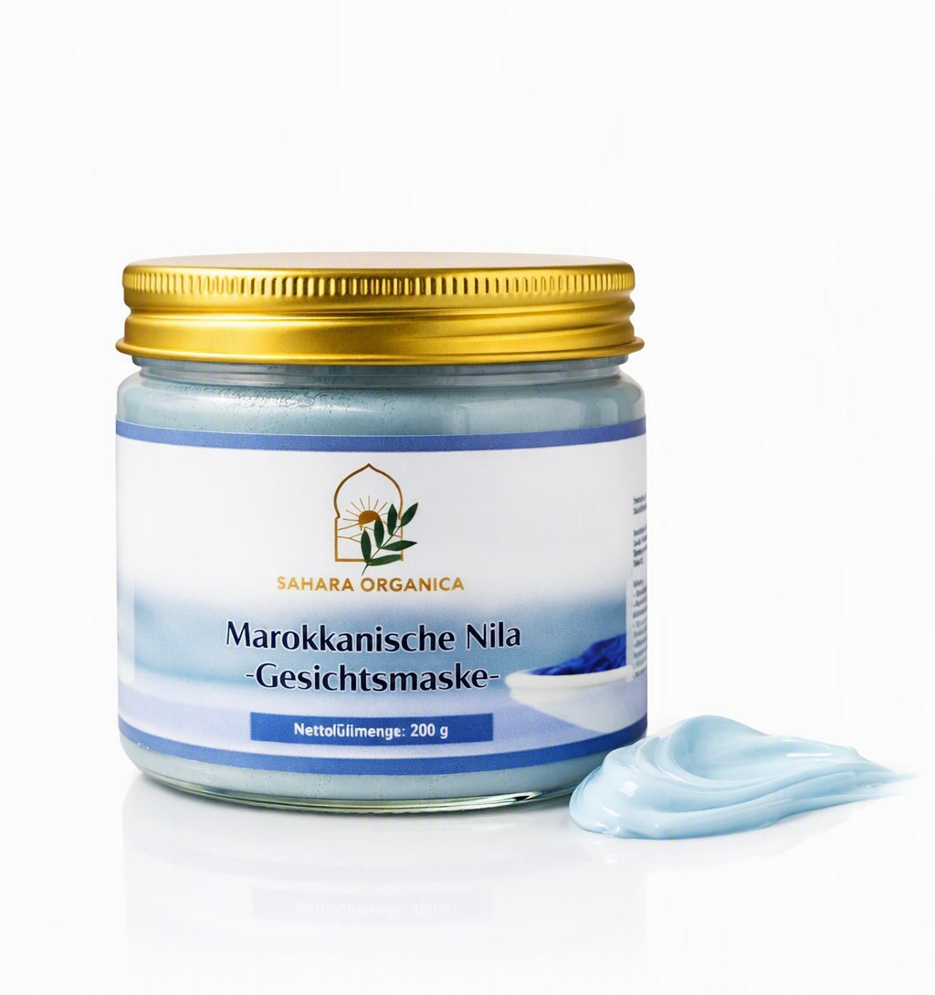 Premium Marokkanische Nila Gesichtsmaske (200g) – Reines Naturgeheimnis
