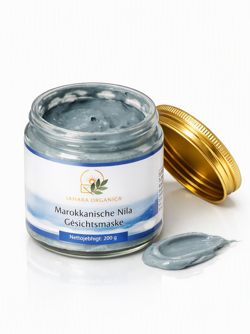 Premium Marokkanische Nila Gesichtsmaske (200g) – Reines Naturgeheimnis