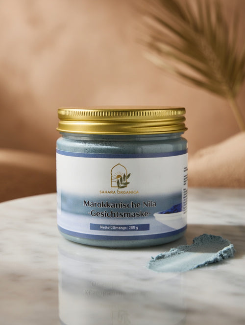 Premium Marokkanische Nila Gesichtsmaske (200g) – Reines Naturgeheimnis